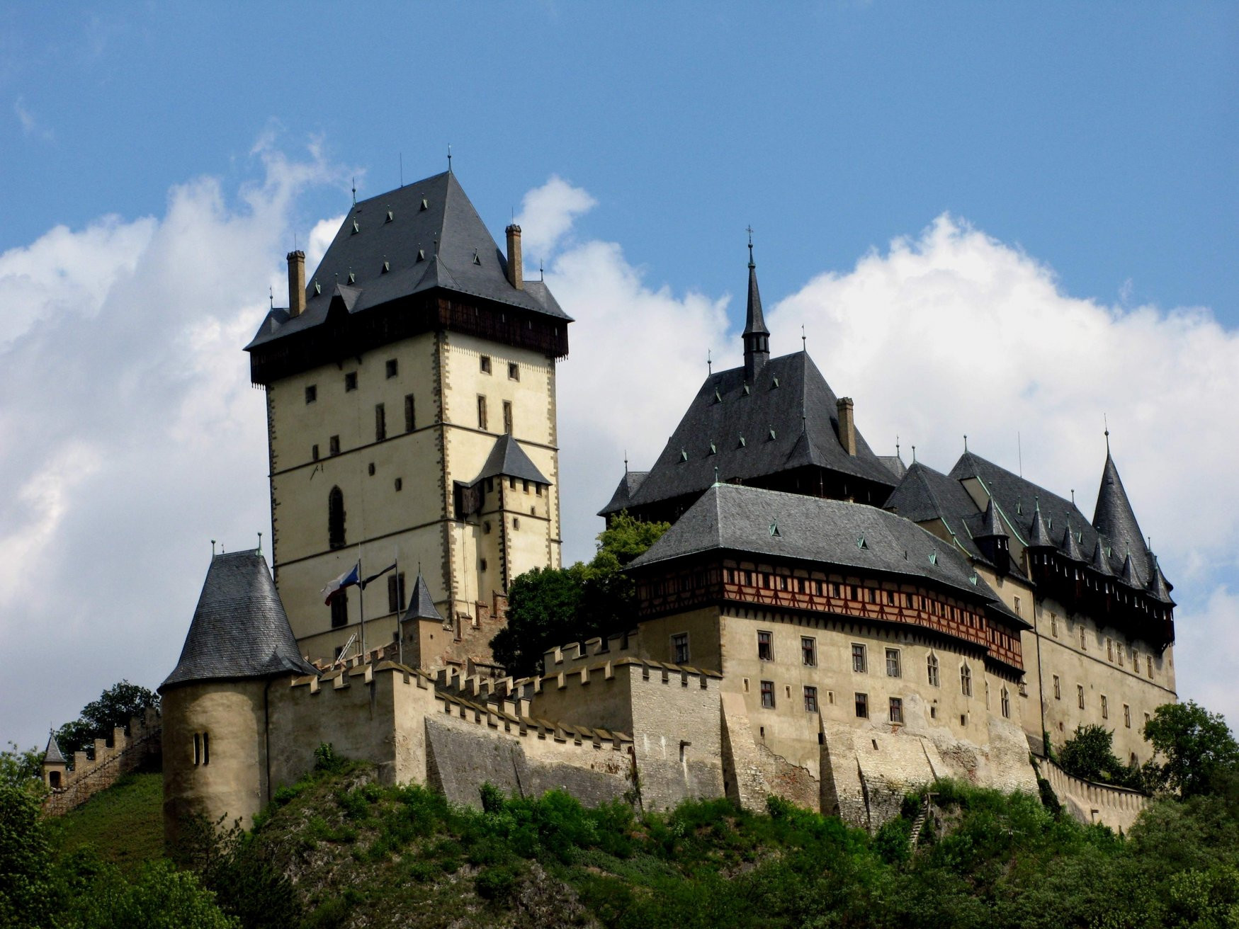 Замок Карлштейн – фотографии Чехии