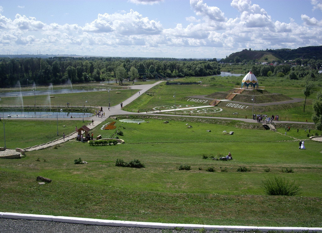 Шишкинские пруды – городская зона отдыха в Елабуге. Фото 1 – фотографии России
