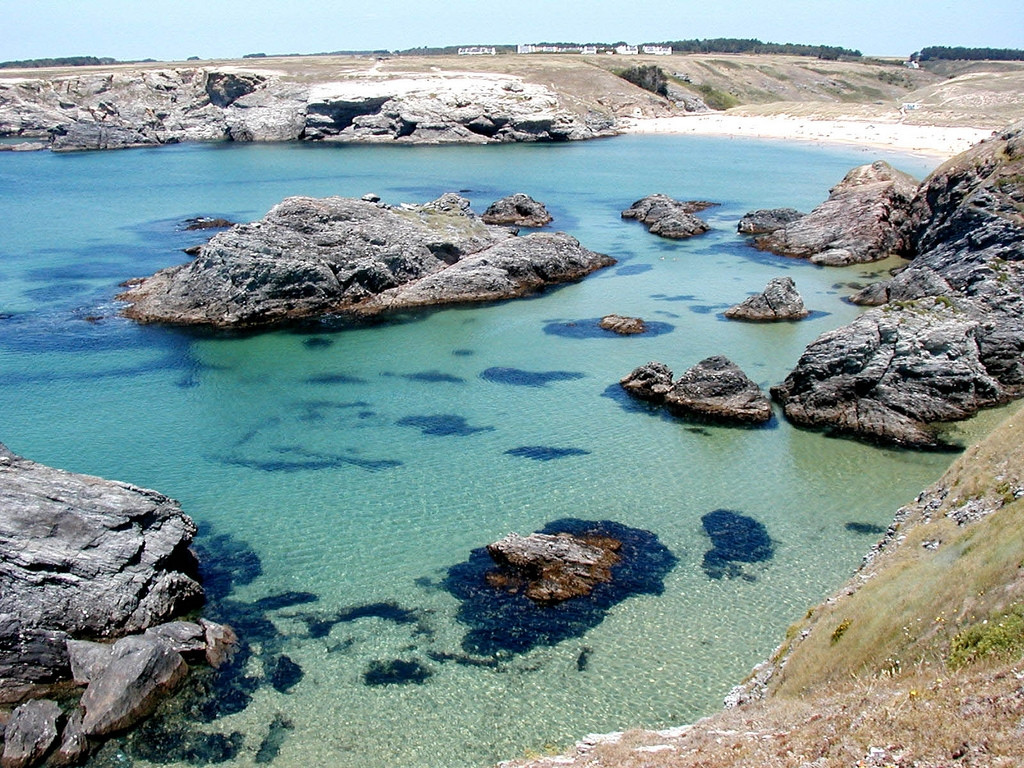 Скалы в Бель-Иль, Франция. Фото 3 – фотографии Франции