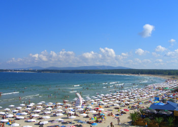 Пляж в Приморско, Болгария. Фото 5 – фотографии Болгарии