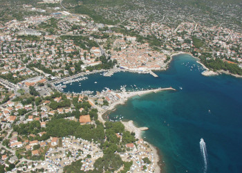 Панорамный вид острова Крк, Хорватия – фотографии Хорватии