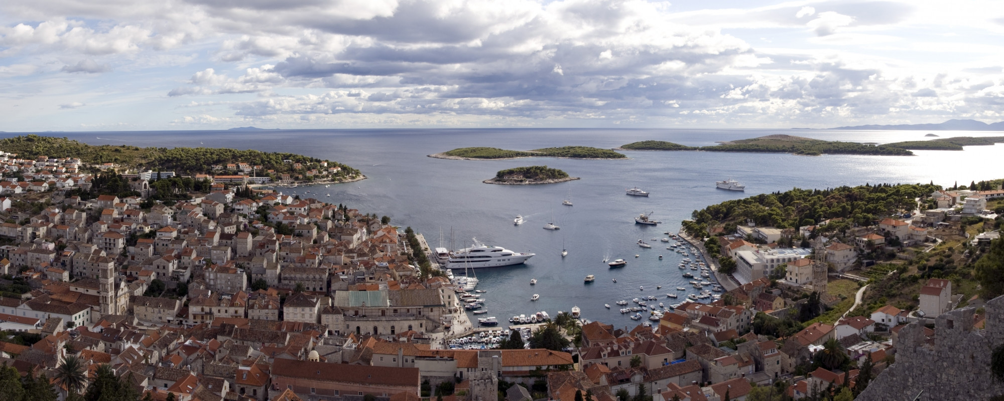 Панорамный вид в Хвар, Хорватия. Фото 6 – фотографии Хорватии