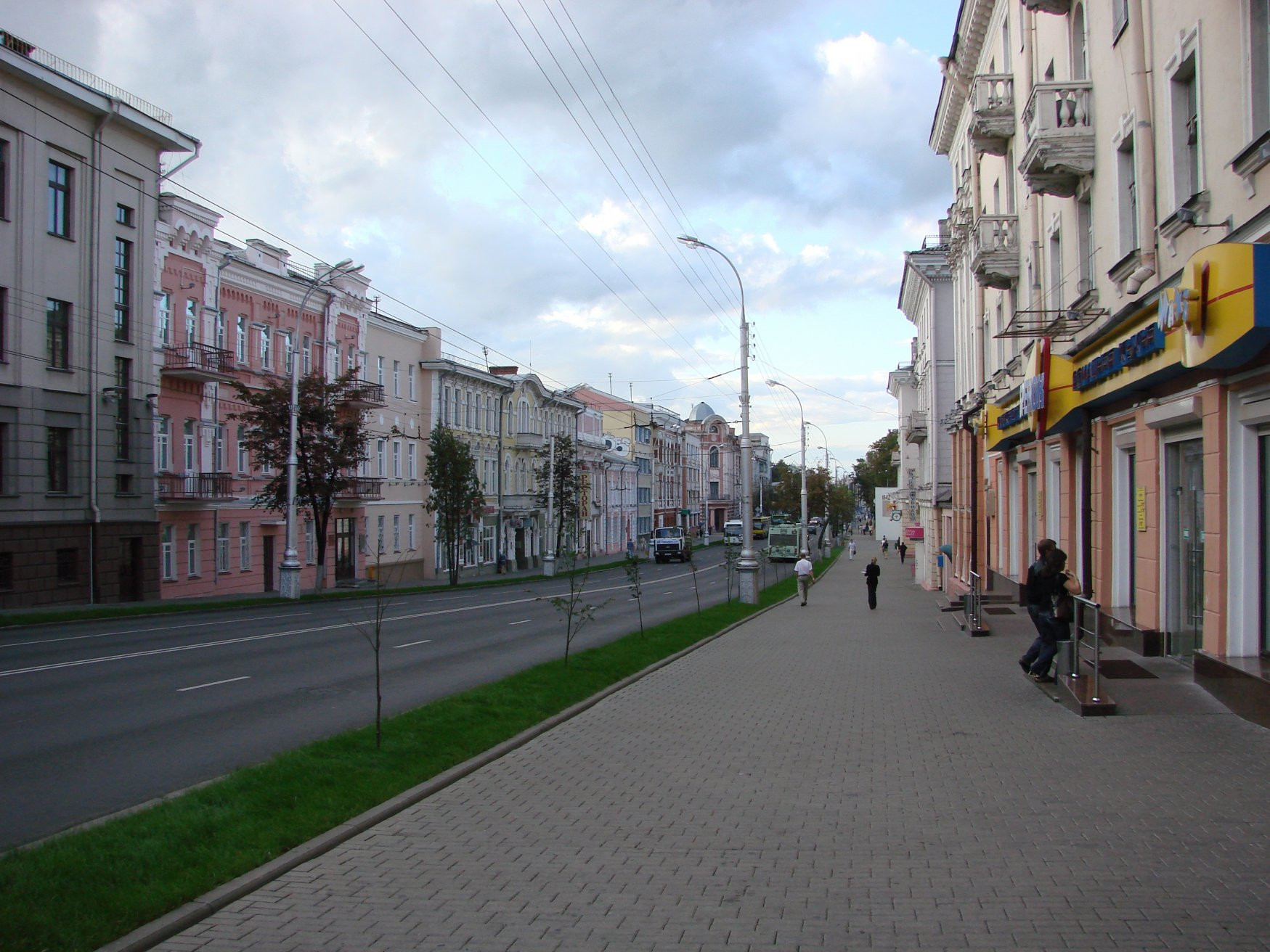 Улица в Гомеле, Беларусь. Фото 13 – фотографии Беларуси
