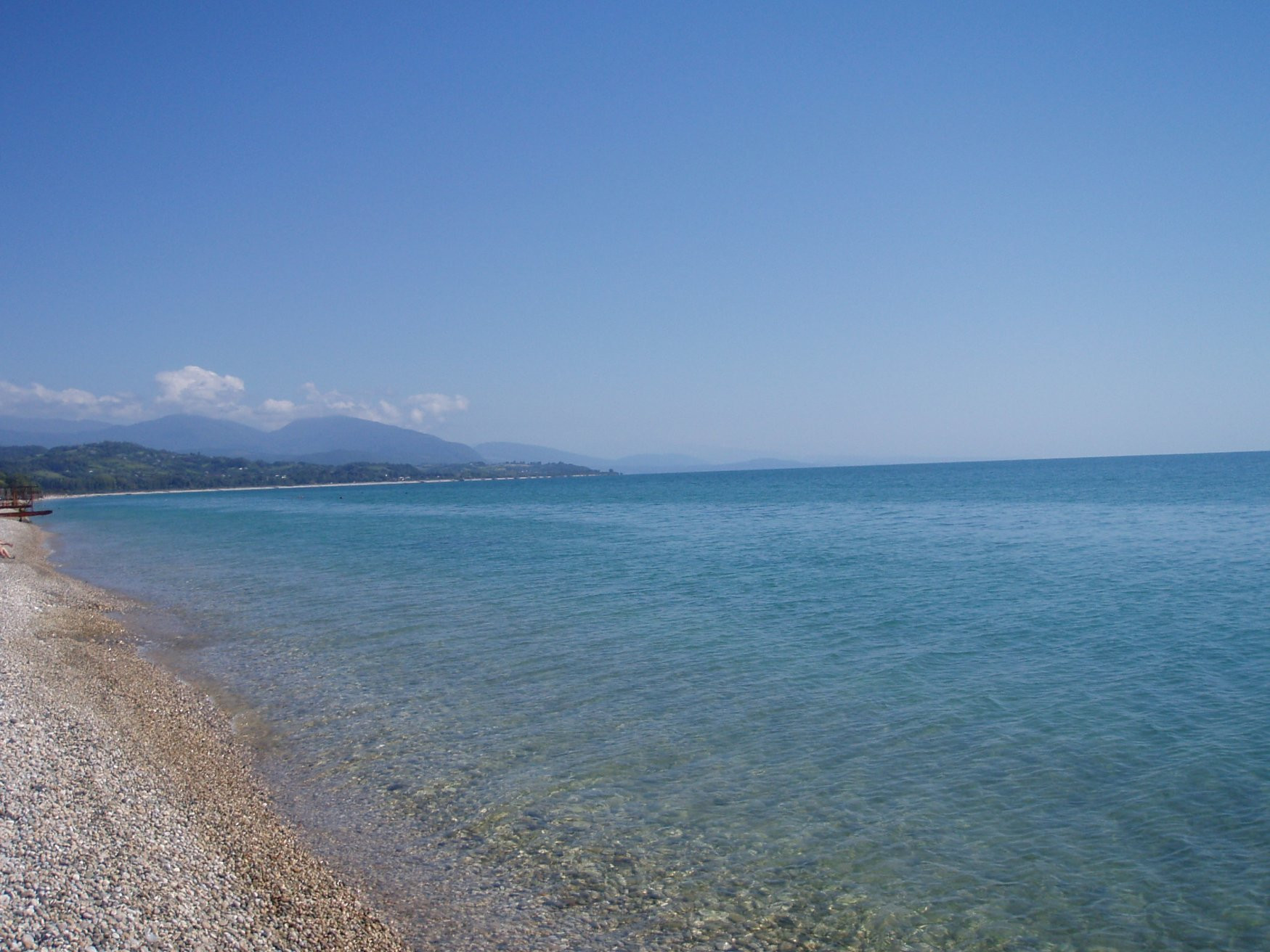 Море в Гудаута, Абхазия. Фото 4 – фотографии Абхазии