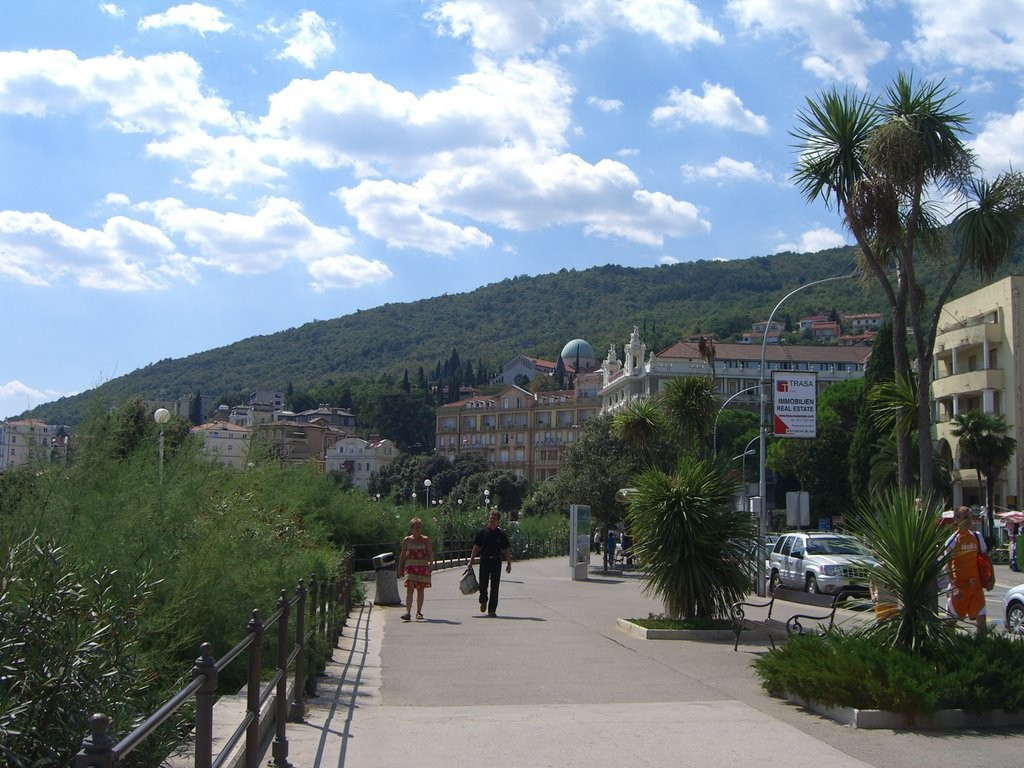 Улица в Опатии, Хорватия. Фото 7 – фотографии Хорватии