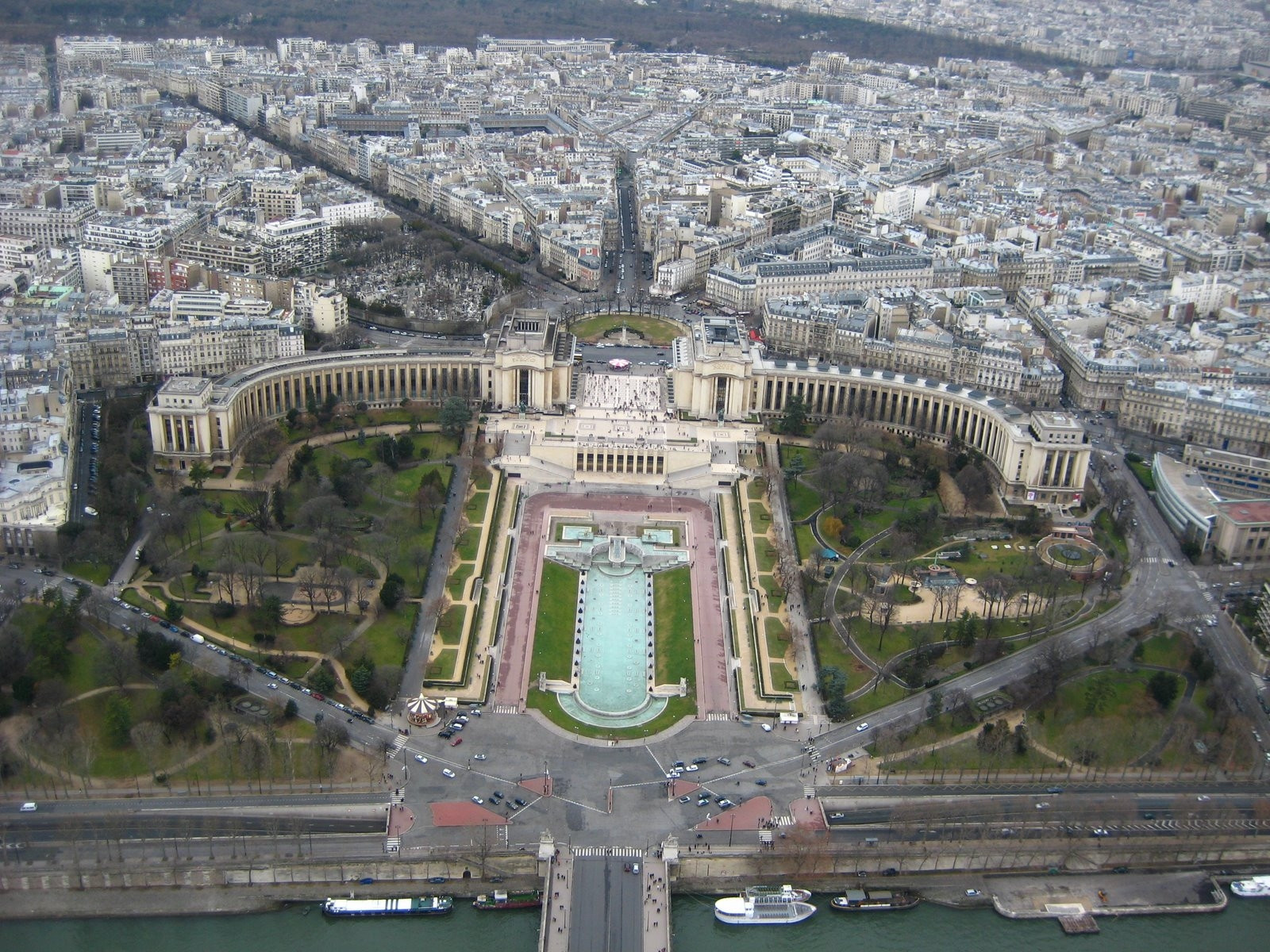 Панорамный вид в Париже, Франция. Фото 23 – фотографии Франции