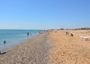 Пляж в Саки, Россия – фотографии России