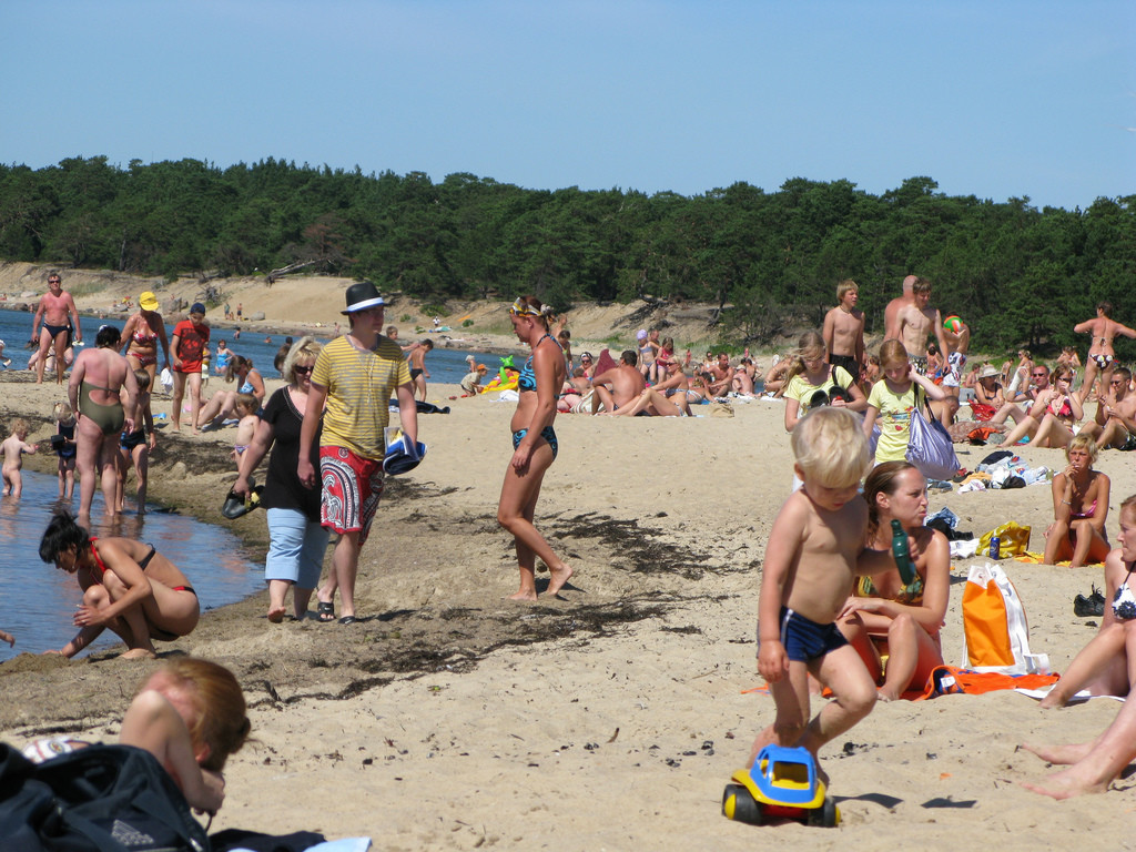 Пляжи Лауласмаа – фотографии Эстонии