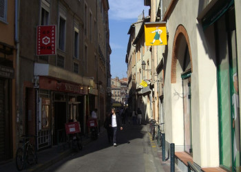 Улица в Тулузе, Франция. Фото 11 – фотографии Франции