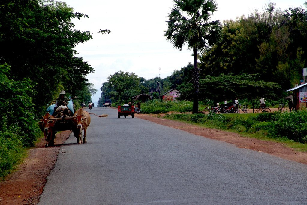 Дорога в Кампоте, Камбоджа. Фото 3 – фотографии Камбоджи