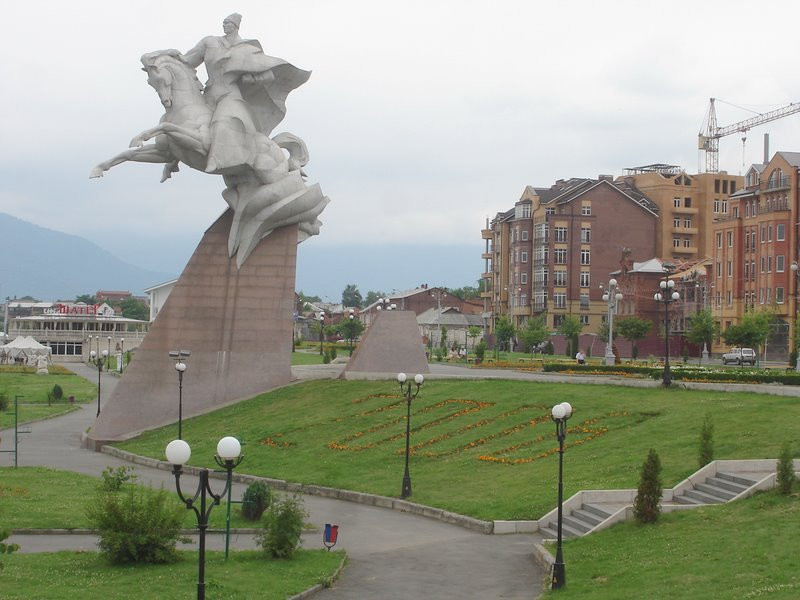 Улица в Владикавказе, Россия. Фото 4 – фотографии России