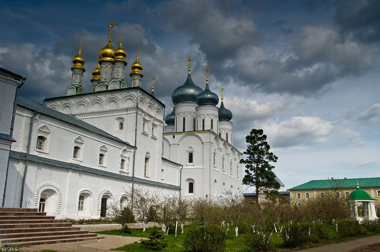 Храм в Желтоводский Макариев монастырь, Россия – фотографии России