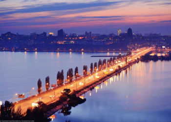 Мост в Воронеже – фотографии России