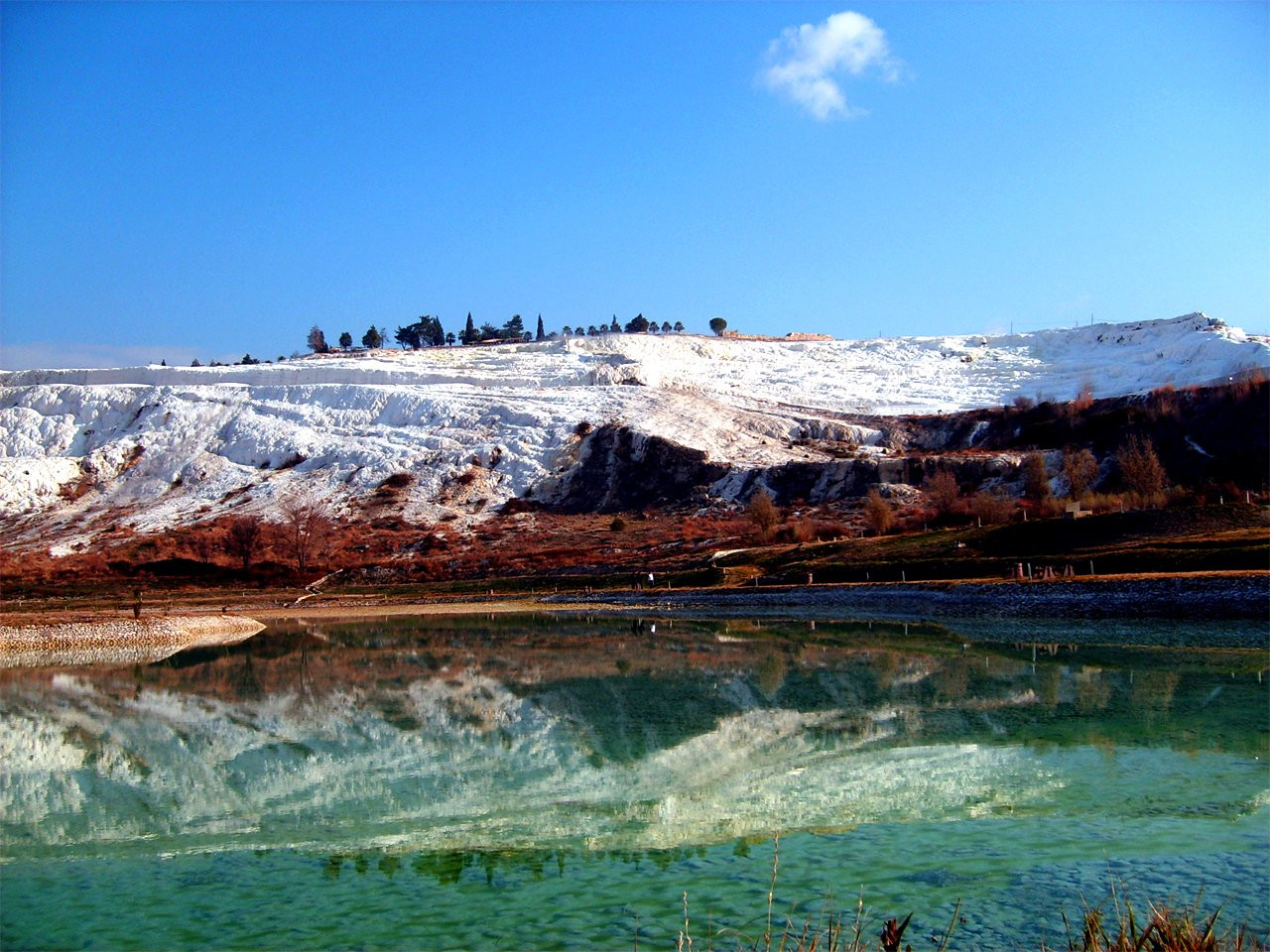 Памуккале, Эгейский регион, Турция, фото № 48241 – фотографии Турции