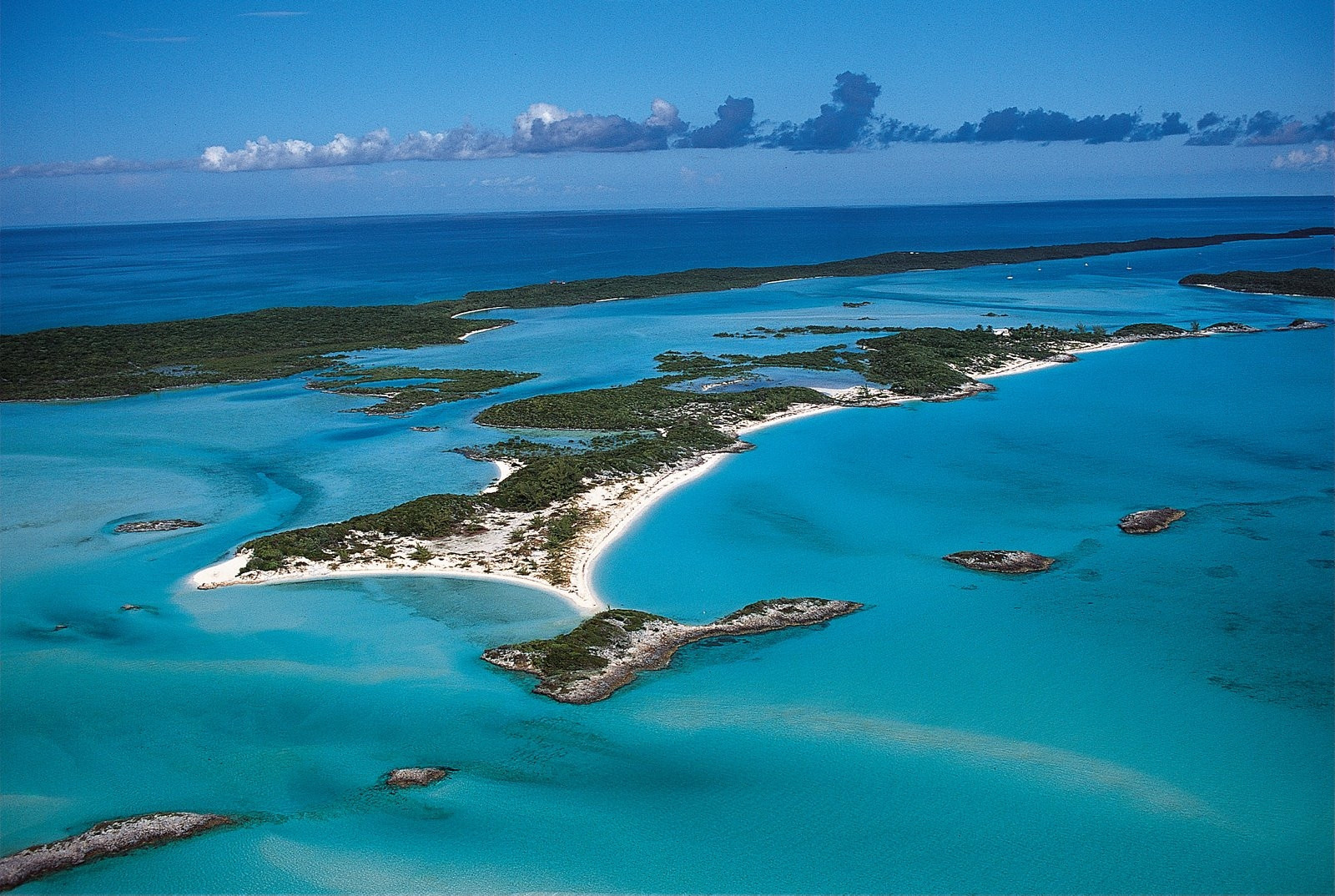 Панорамный вид острова Эксума, Багамские острова. Фото 11 – фотографии Багамских островов