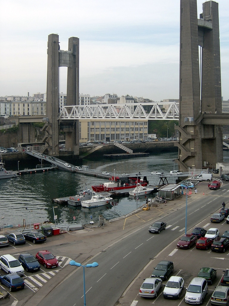 Набережная в Бресте, Франция. Фото 1 – фотографии Франции