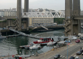 Набережная в Бресте, Франция. Фото 1 – фотографии Франции