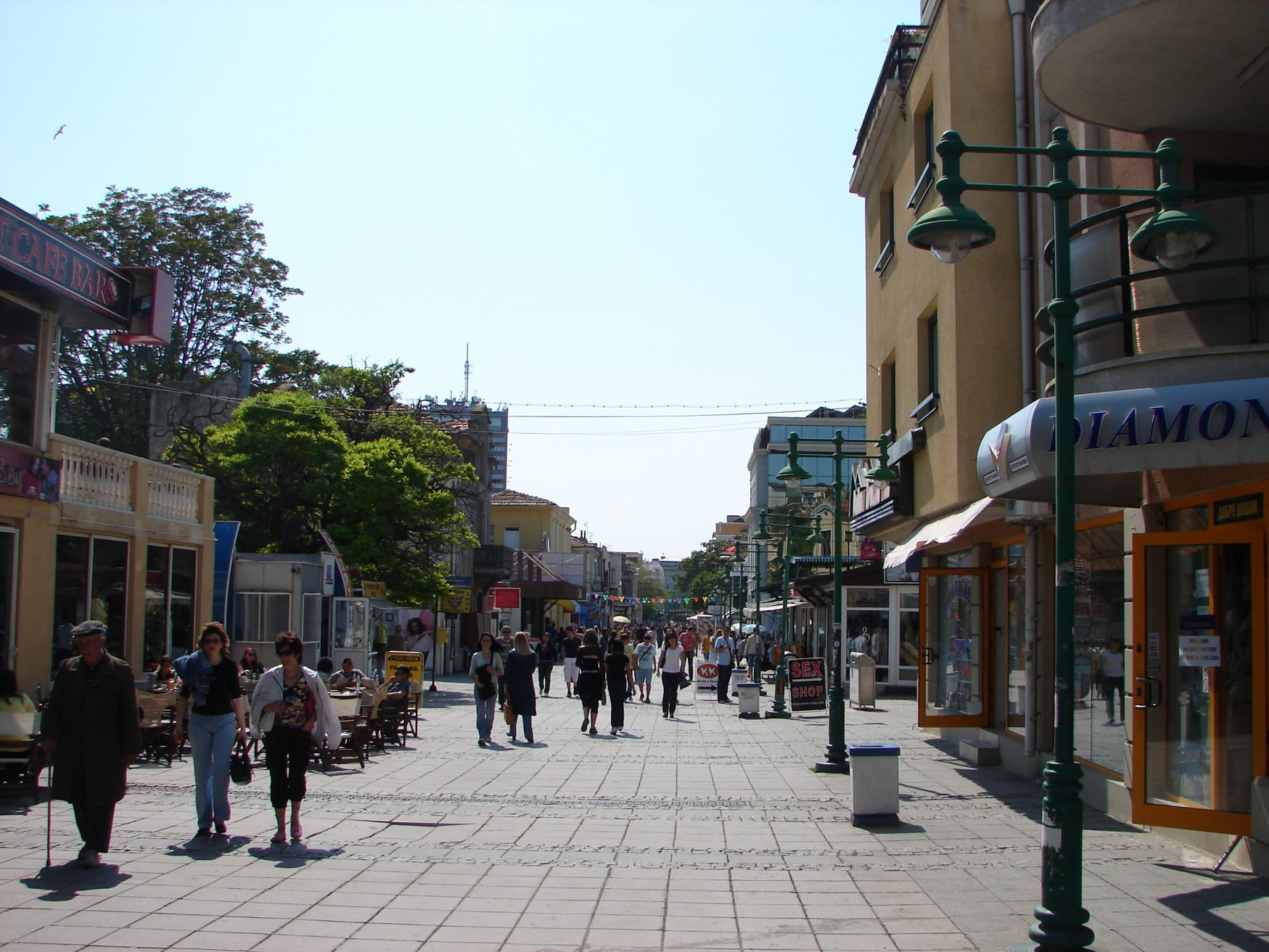 Улица в Бургасе, Болгария. Фото 4 – фотографии Болгарии