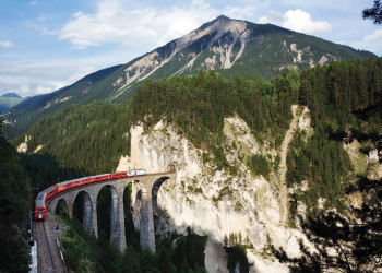 Ретийская железная дорога в Швейцарии. Фото 9 – фотографии Швейцарии