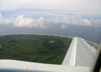 Полёт над осровом Науру – фотографии Науру