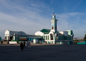 Площадь в Новосибирске, Россия – фотографии России
