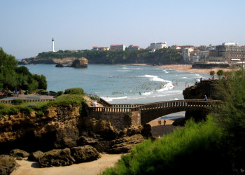 Набережная в Биаррице, Франция. Фото 13 – фотографии Франции