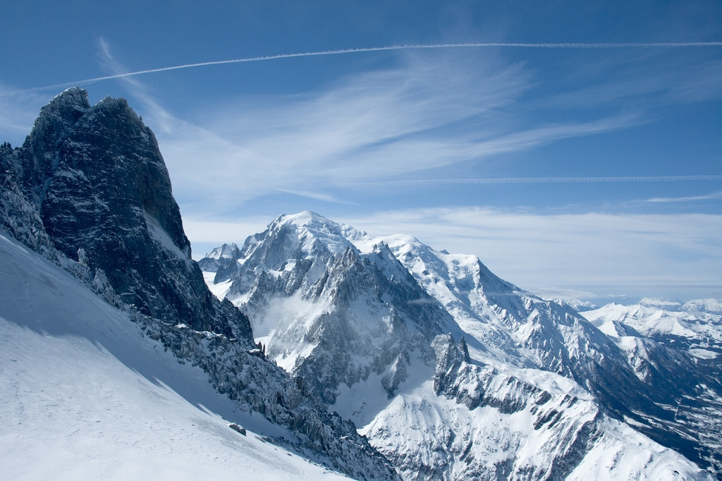 Горные вершины в Валлорсине, Франция – фотографии Франции