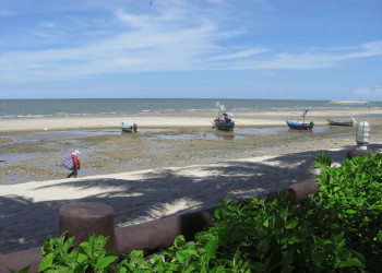 Отлив в Ча-Ам, Тайланд – фотографии Таиланда
