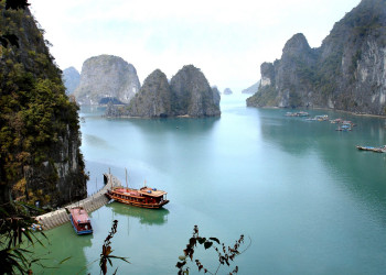 Пейзажи бухты Халонг – фотографии Вьетнама