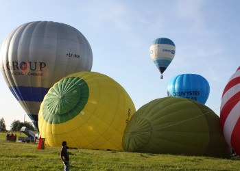 Воздушные шары в Резекне – фотографии Латвии