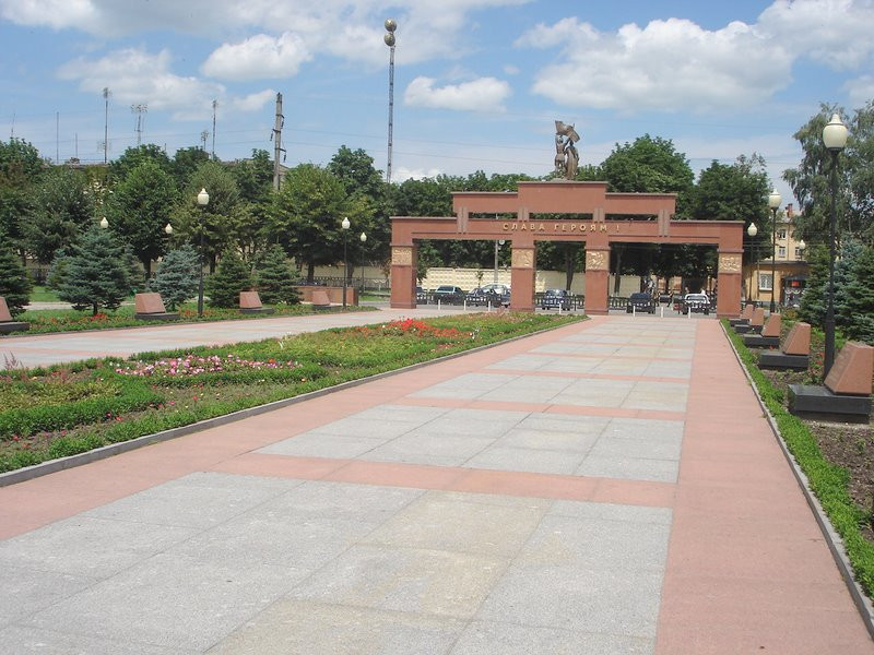 Сквер в Владикавказе, Россия. Фото 1 – фотографии России