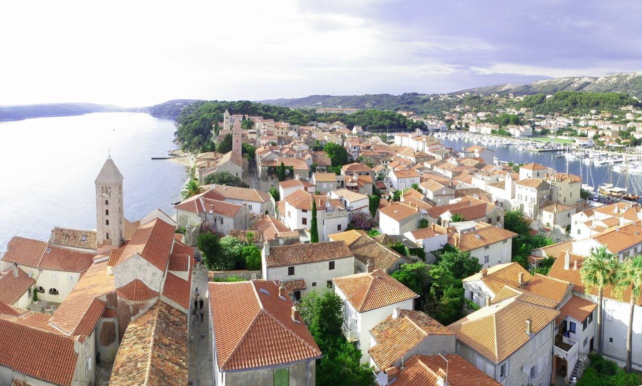Панорамный вид в Раб, Хорватия. Фото 8 – фотографии Хорватии