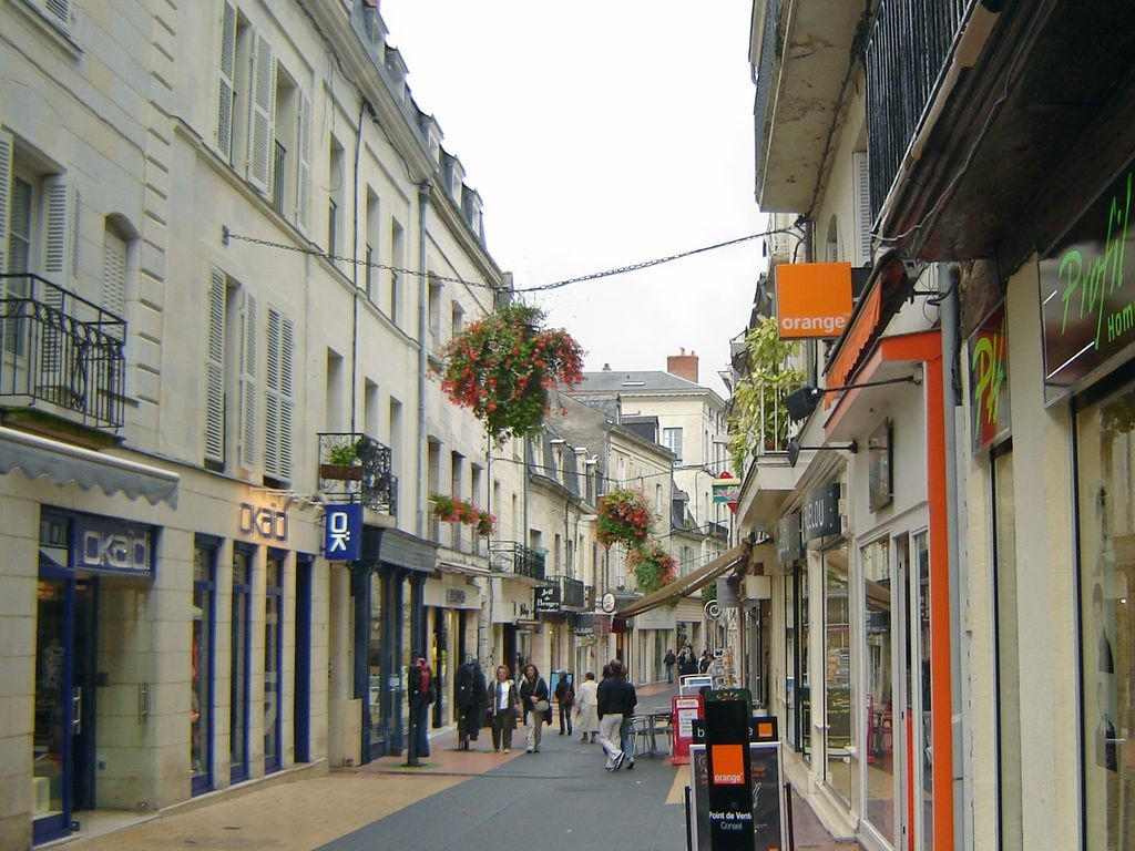 Магазины в Сомюре, Франция – фотографии Франции