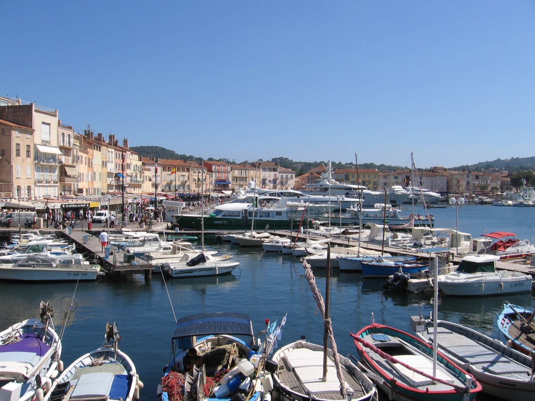 Порт в Сен-Тропе, Франция. Фото 1 – фотографии Франции