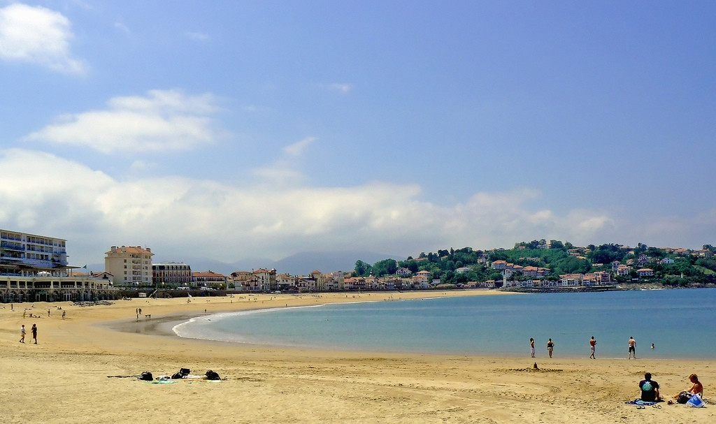 Пляж в Сен-Жан-де-Люз, Франция. Фото 3 – фотографии Франции