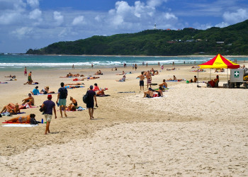 Широкие и шикарные пляжи Байрон-Бэй – фотографии Австралии