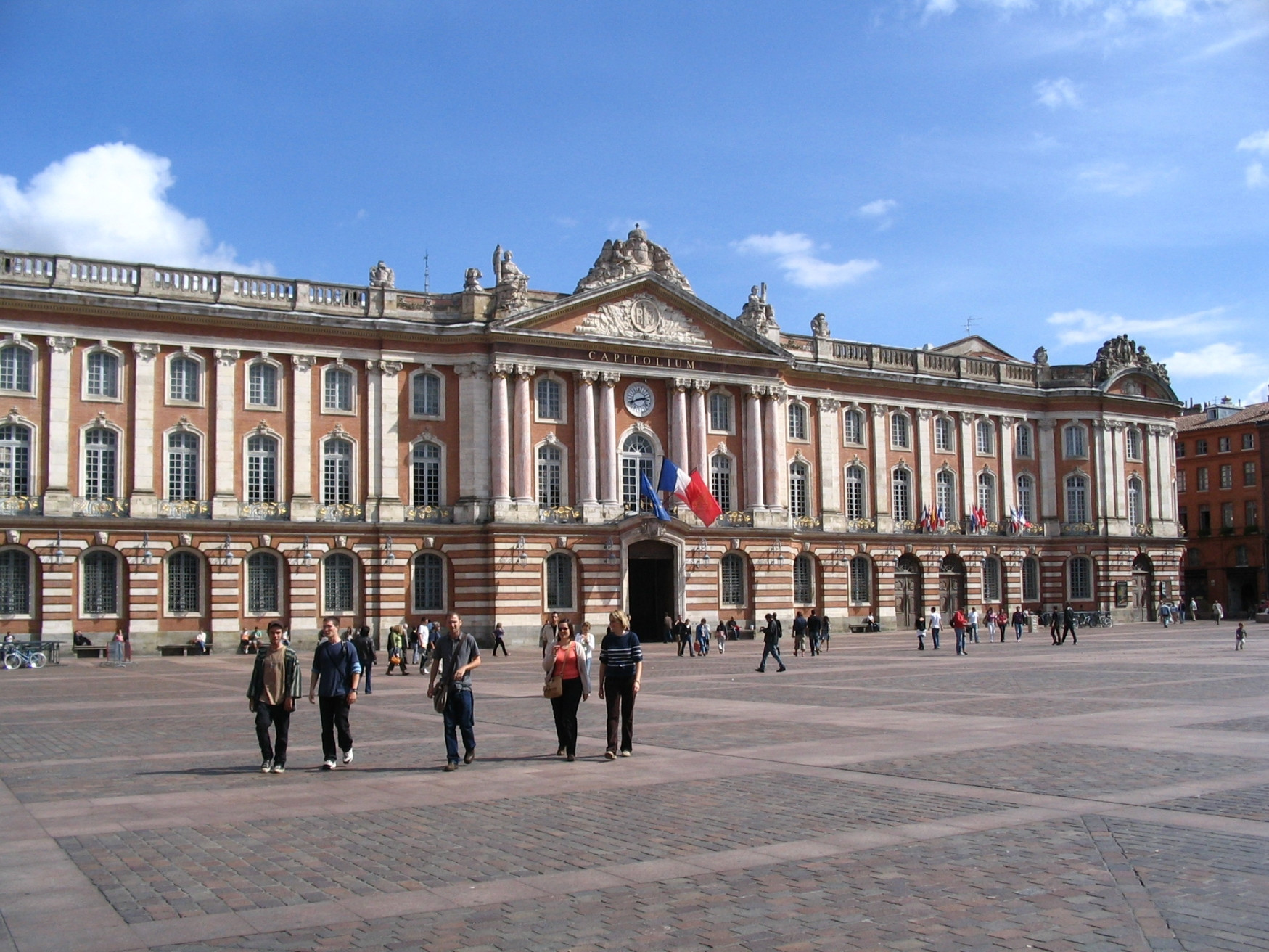 Площадь в Тулузе, Франция. Фото 6 – фотографии Франции