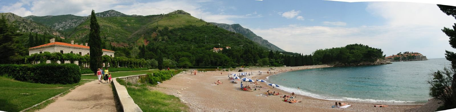 Пляж в Милочер, Черногория. Фото 4 – фотографии Черногории