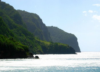 Пейзажи Гран'Ривьер – фотографии Мартиники