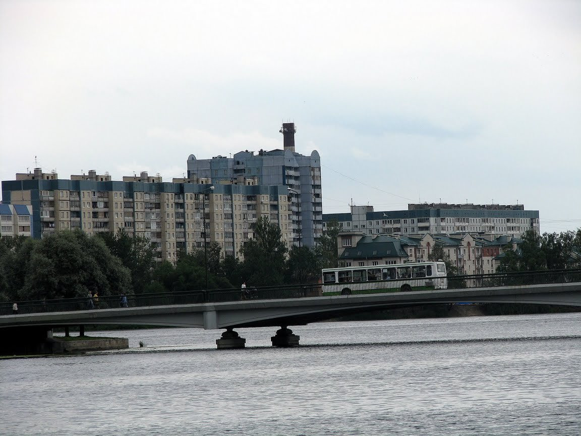 Мост в Колпино, Россия – фотографии России
