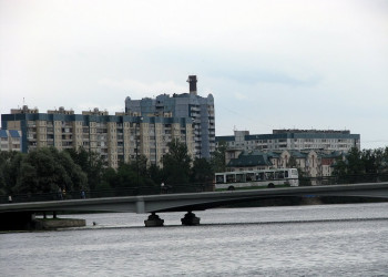 Мост в Колпино, Россия – фотографии России