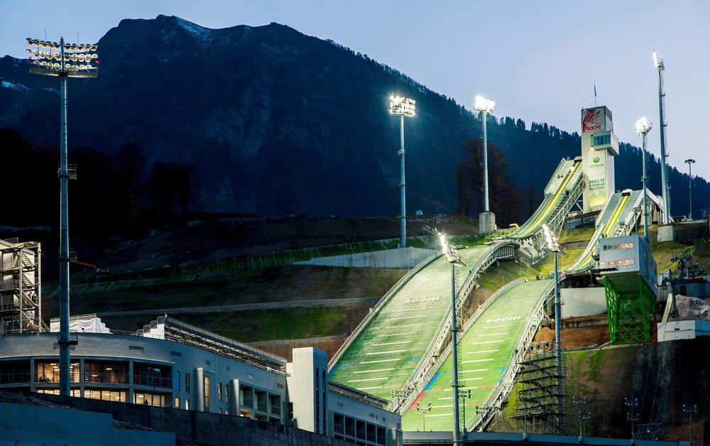 Комплекс Русские горки, Красная поляна, Сочи – фотографии России