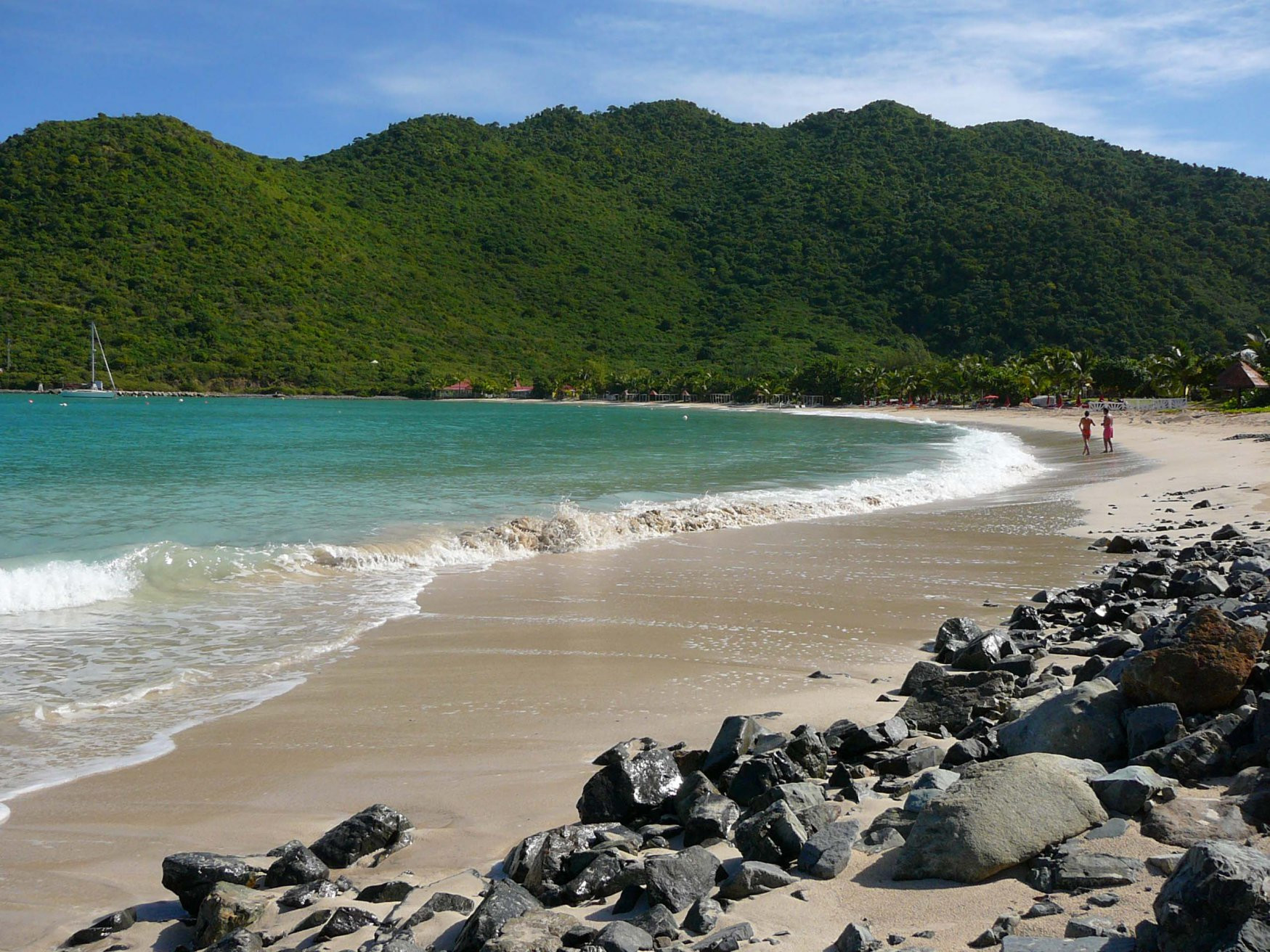 Пляж в Сен-Мартене. Фото 8 – фотографии Сен-Мартена