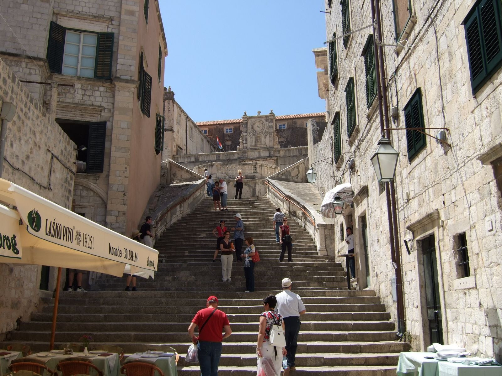 Туристы в Дубровнике, Хорватия. Фото 6 – фотографии Хорватии