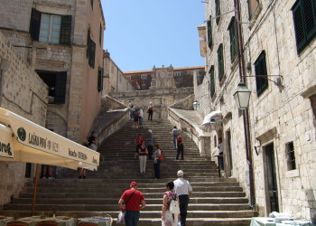 Туристы в Дубровнике, Хорватия. Фото 6 – фотографии Хорватии