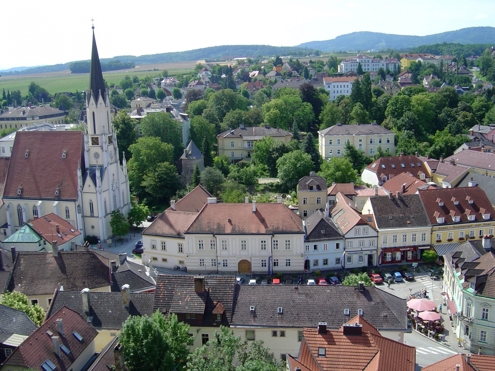 Город Мельк – фотографии Австрии