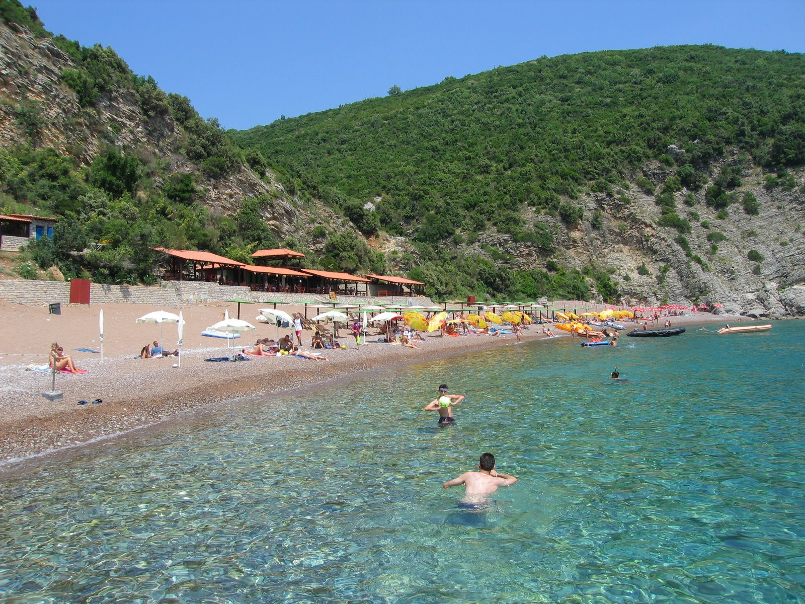 Пляж в Чань, Черногория. Фото 9 – фотографии Черногории