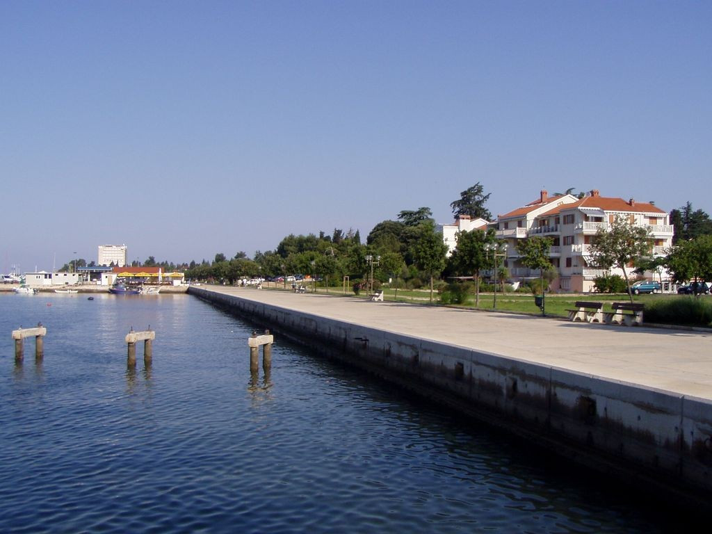 Набережная в Умаг, Хорватия – фотографии Хорватии