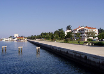 Набережная в Умаг, Хорватия – фотографии Хорватии