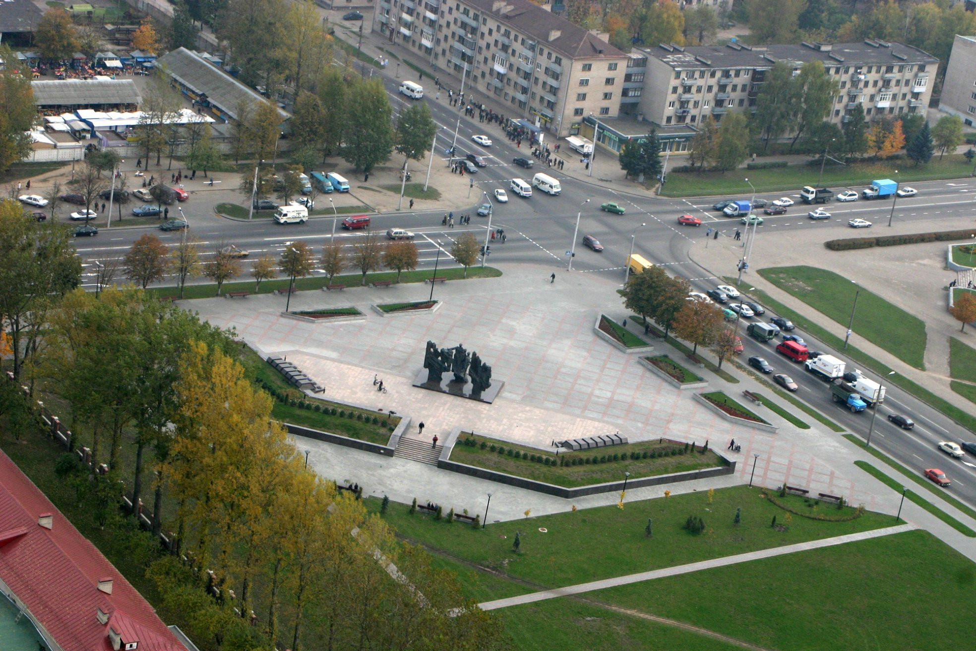 Панорамный вид города, Беларусь. Фото 2 – фотографии Беларуси